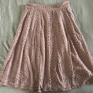 Beautiful Eyelet Skirt